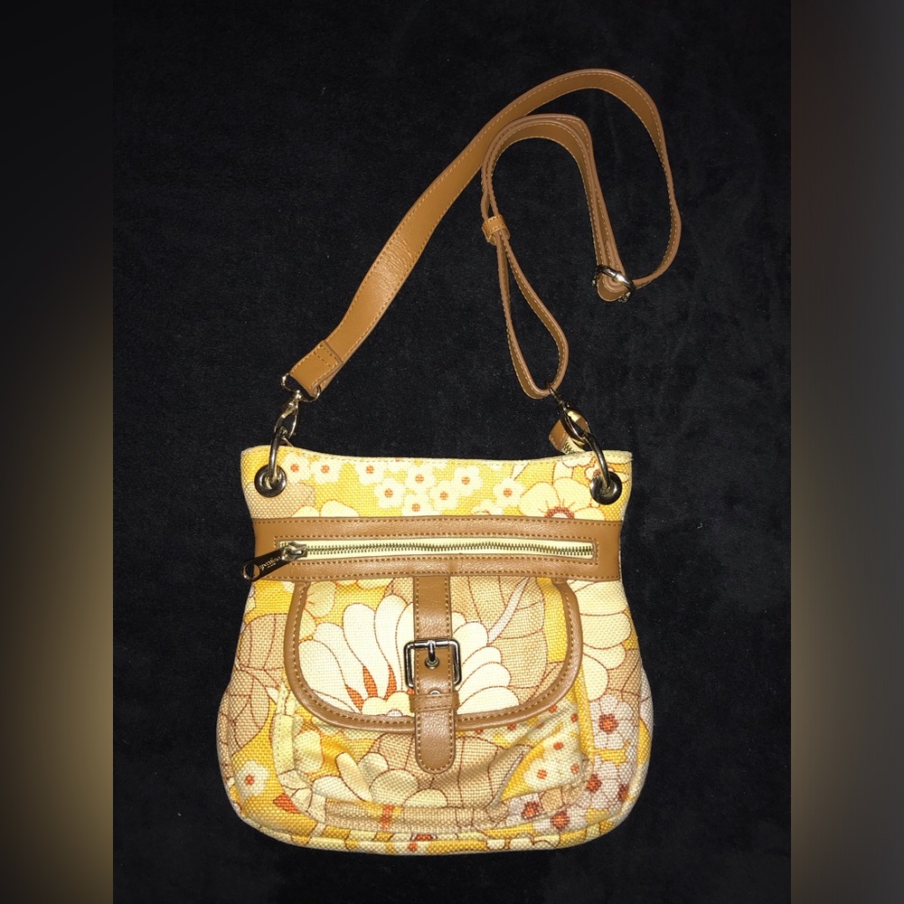 Spartina 449 Floral Crossbody Bag Purse